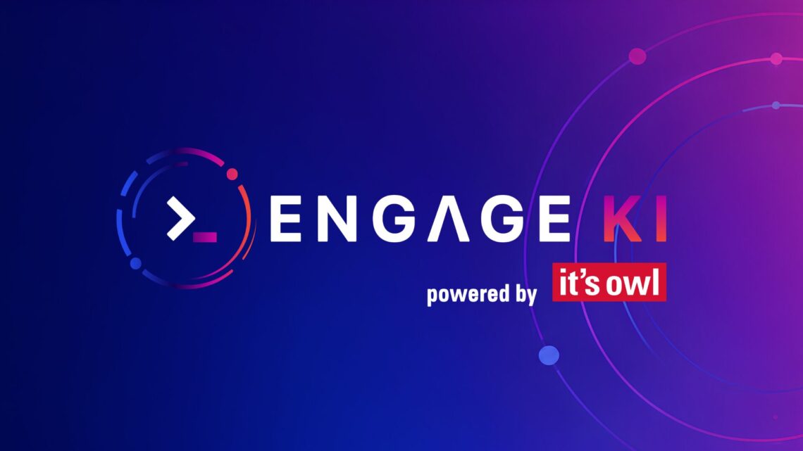 Das Logo des it's OWL Projekts ENGAGE-KI.